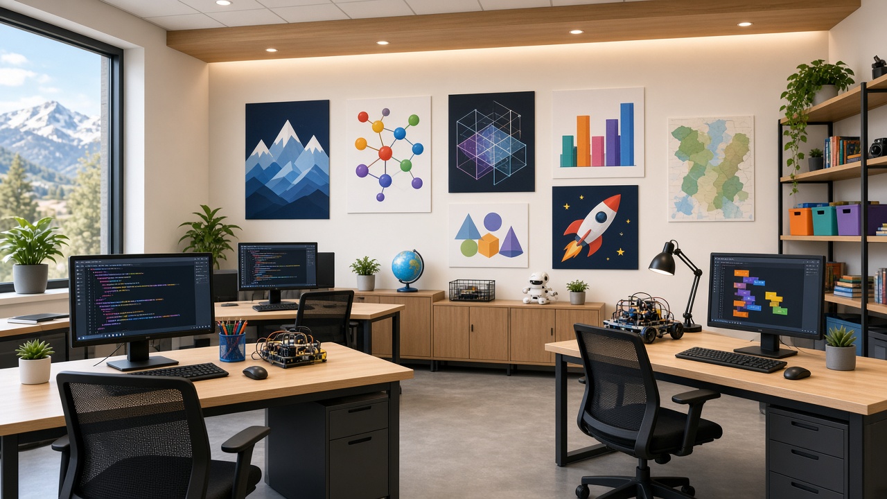 Coding classroom